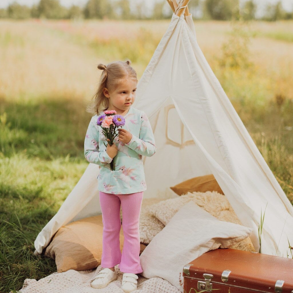 Heavy Rib Flare -Housut | Candy Housut Circus of My Life