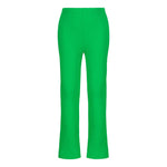 HEAVY RIB FLARE PANTS | SPACE GREEN Housut Beach Party