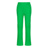 HEAVY RIB FLARE PANTS | SPACE GREEN Housut Beach Party