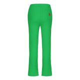 HEAVY RIB FLARE PANTS | SPACE GREEN Housut Beach Party