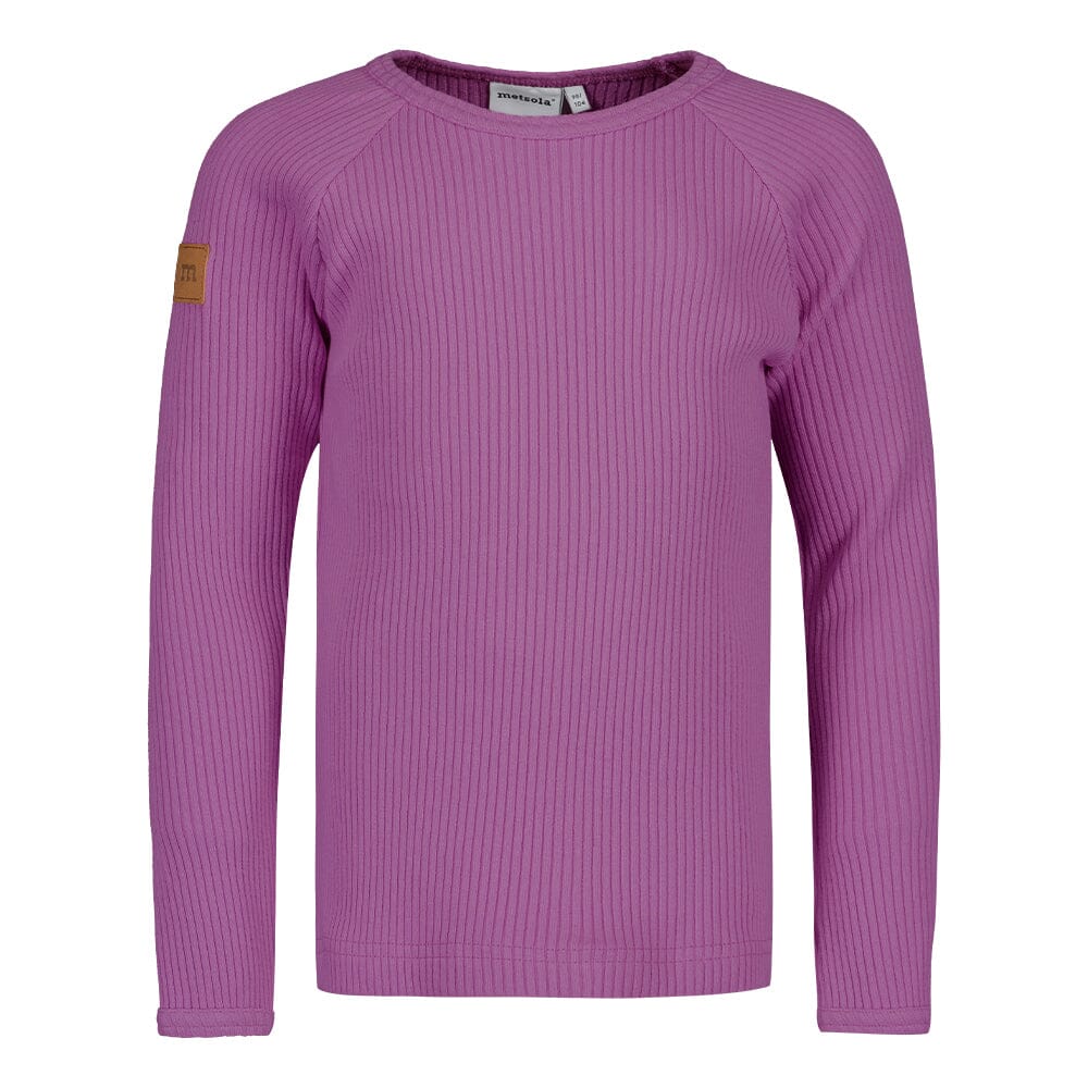 Heavy Rib Shirt Ls | Icy Blossom Pitkähihainen paita Winter Wonders