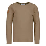 Heavy Rib Shirt Ls | Icy Mocha Pitkähihainen paita Winter Wonders