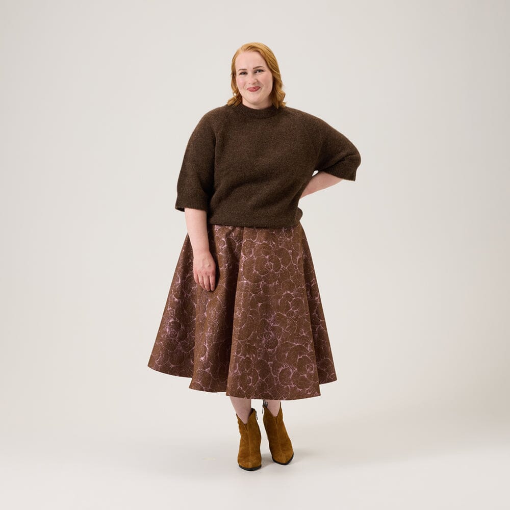 Jacquard Circle Skirt -Hame | Blossom Aikuisten hame Metsola