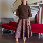 Jacquard Circle Skirt -Hame | Blossom Aikuisten hame Metsola