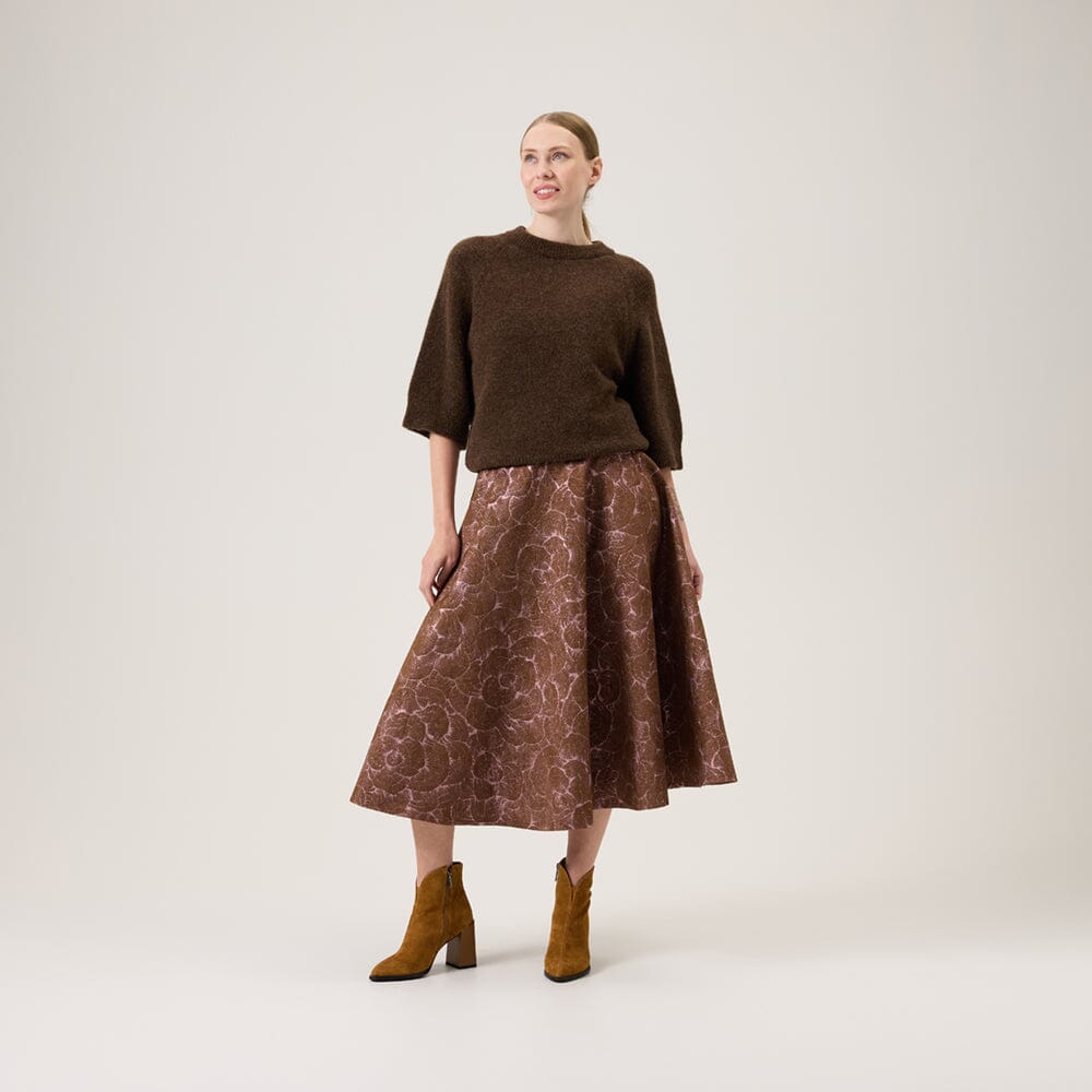 Jacquard Circle Skirt -Hame | Blossom Aikuisten hame Metsola