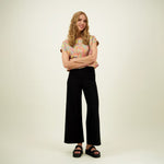 Jacquard Cropped Top -Paita Aikuisten paita C'est La Vie!