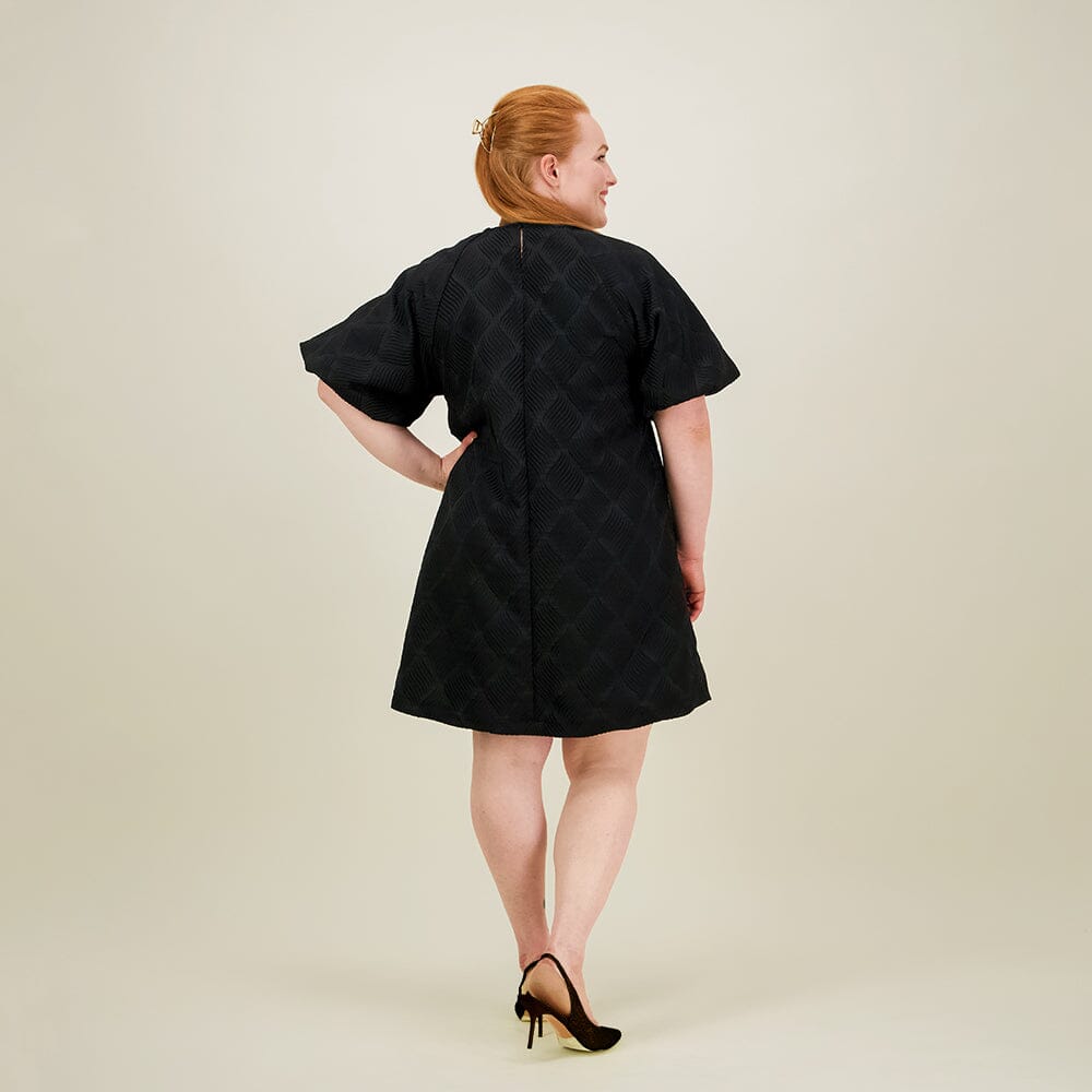 Jacquard Dress -Mekko | Licorice Aikuisten mekko Metsola