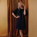 Jacquard Dress -Mekko | Licorice Aikuisten mekko Metsola