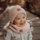 Knitted Pom Pom -Merinovillapipo | Hearty Pink Pipo A World Full of Smiles