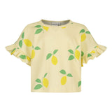 LEMON TREE RIB FRILLA SHIRT | LEMON SORBET Paita Beach Party