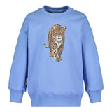 Leopard Oversize Sweater -Collegepaita | Electric Pitkähihainen paita Circus of My Life