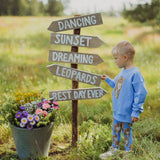 Leopard Oversize Sweater -Collegepaita | Electric Pitkähihainen paita Circus of My Life