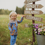 Leopard -Paita | Electric Pitkähihainen paita Circus of My Life