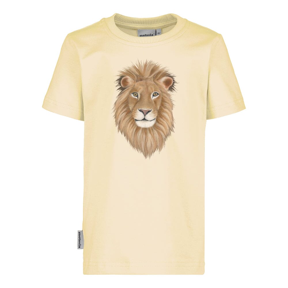 Lion Placement -T-Paita | Milky Banana Lyhythihainen paita Dancing In The Sunshine