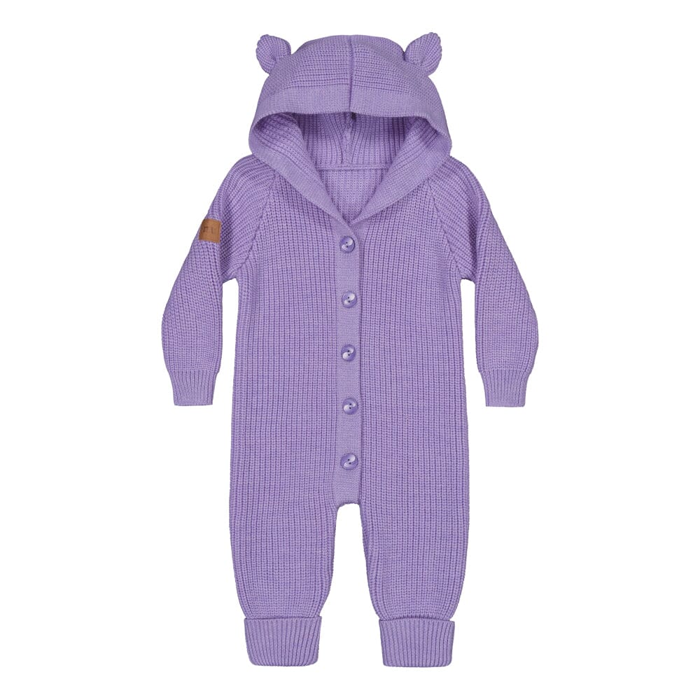 MERINO BEAR KNIT JUMPSUIT | ICY LILAC Jumpsuit Little Things in Life