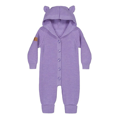 MERINO BEAR KNIT JUMPSUIT | ICY LILAC Jumpsuit Little Things in Life