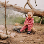 Merino Bear Knit Jumpsuit | Rosy Haalari/Jumpsuit True Campers