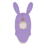 Merino Bunny Helmet | Icy Lilac Pipo Happy Hearts