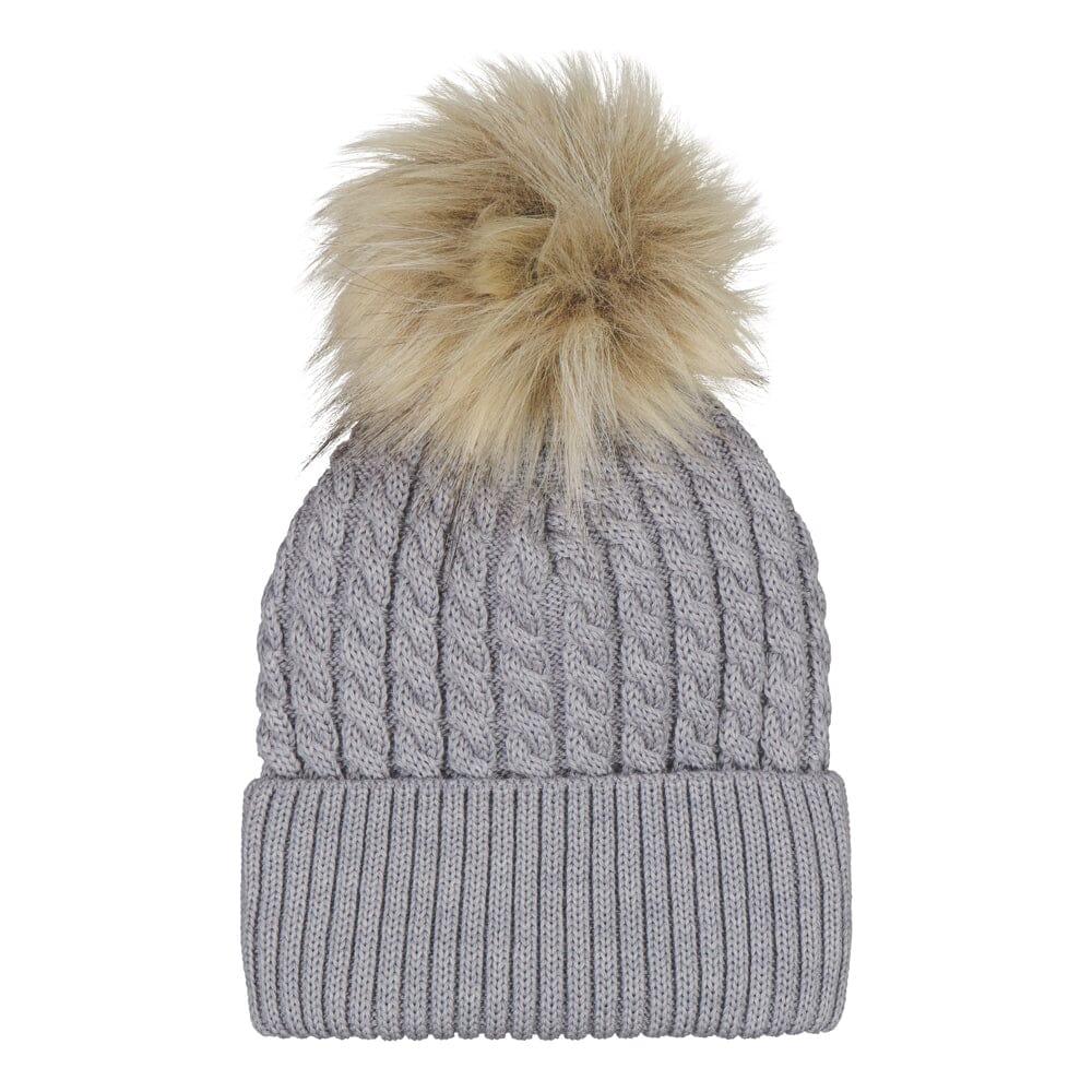 Merino Cable Beanie | Cloudy Pipo Happy Hearts