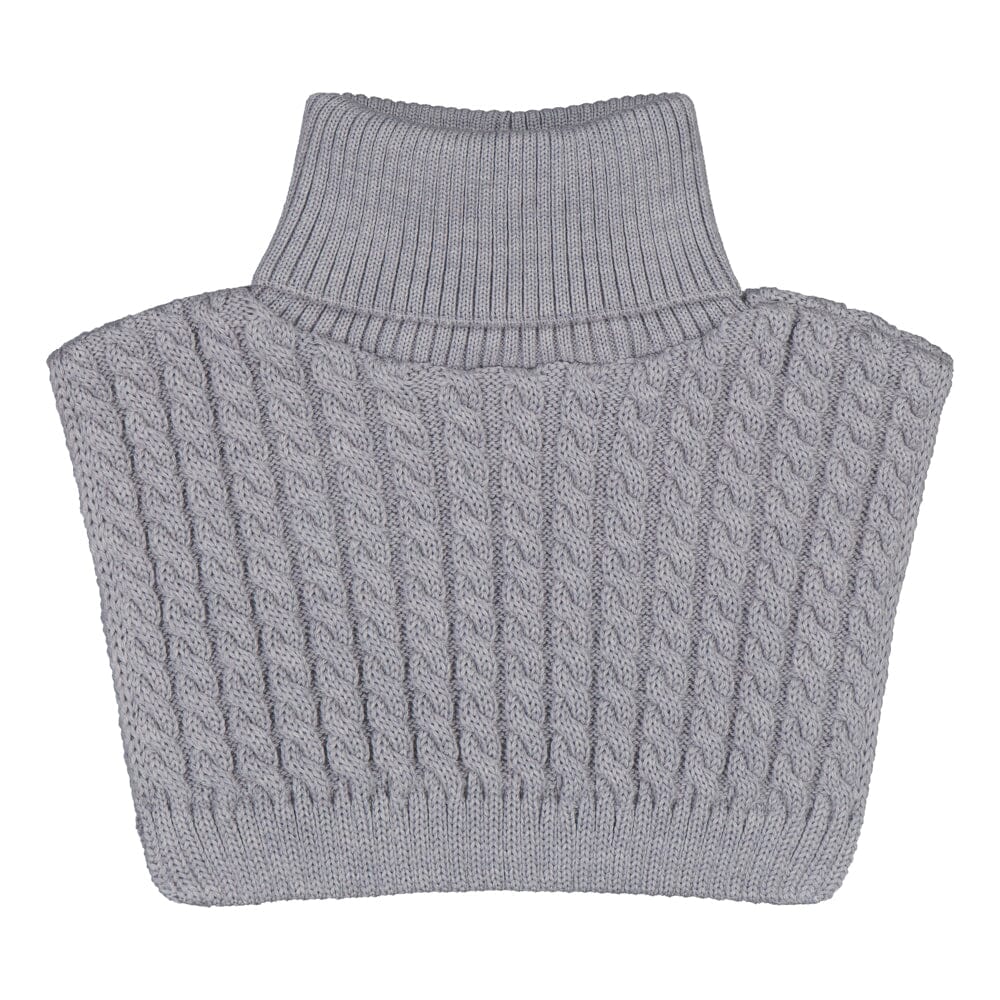 Merino Cable Neck Warmer | Cloudy Huivi Happy Hearts