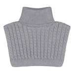 Merino Cable Neck Warmer | Cloudy Huivi Happy Hearts