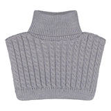 Merino Cable Neck Warmer | Cloudy Huivi Happy Hearts