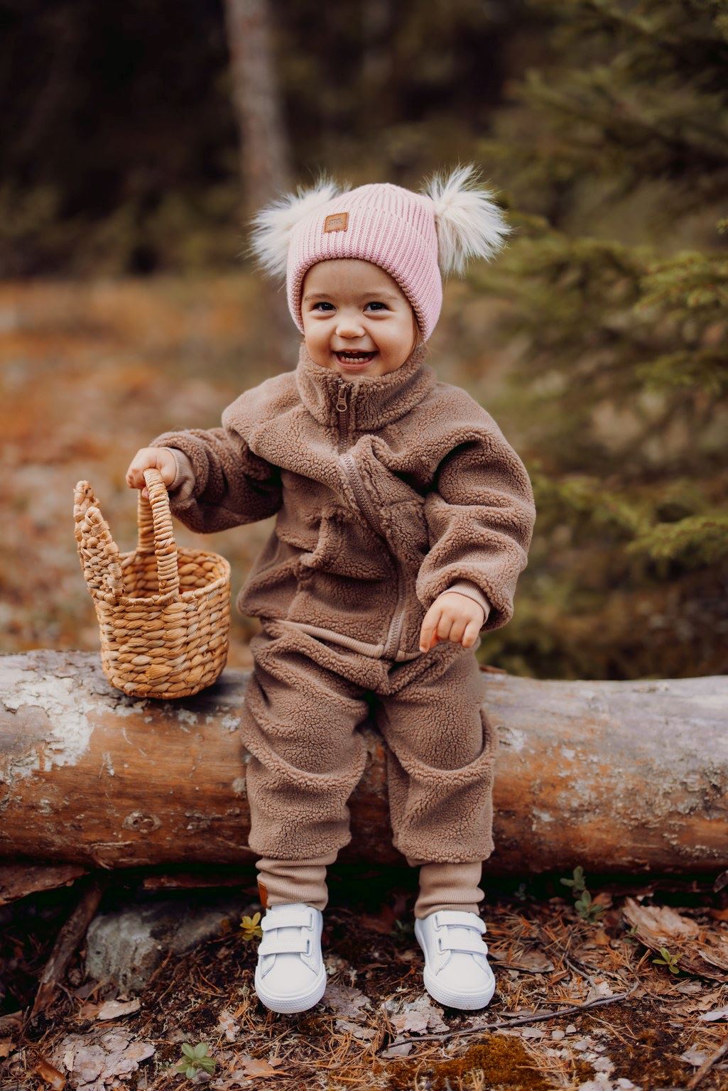 MERINO DOUBLE POM POM BEANIE | CANDY PINK Pipo Little Things in Life