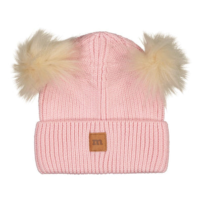 MERINO DOUBLE POM POM BEANIE | CANDY PINK Pipo Little Things in Life