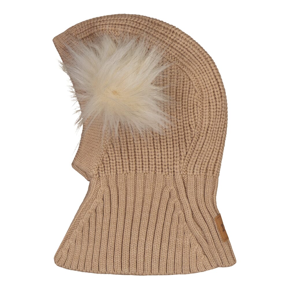 MERINO DOUBLE POM POM HELMET | PEANUT BUTTER Pipo Little Things in Life