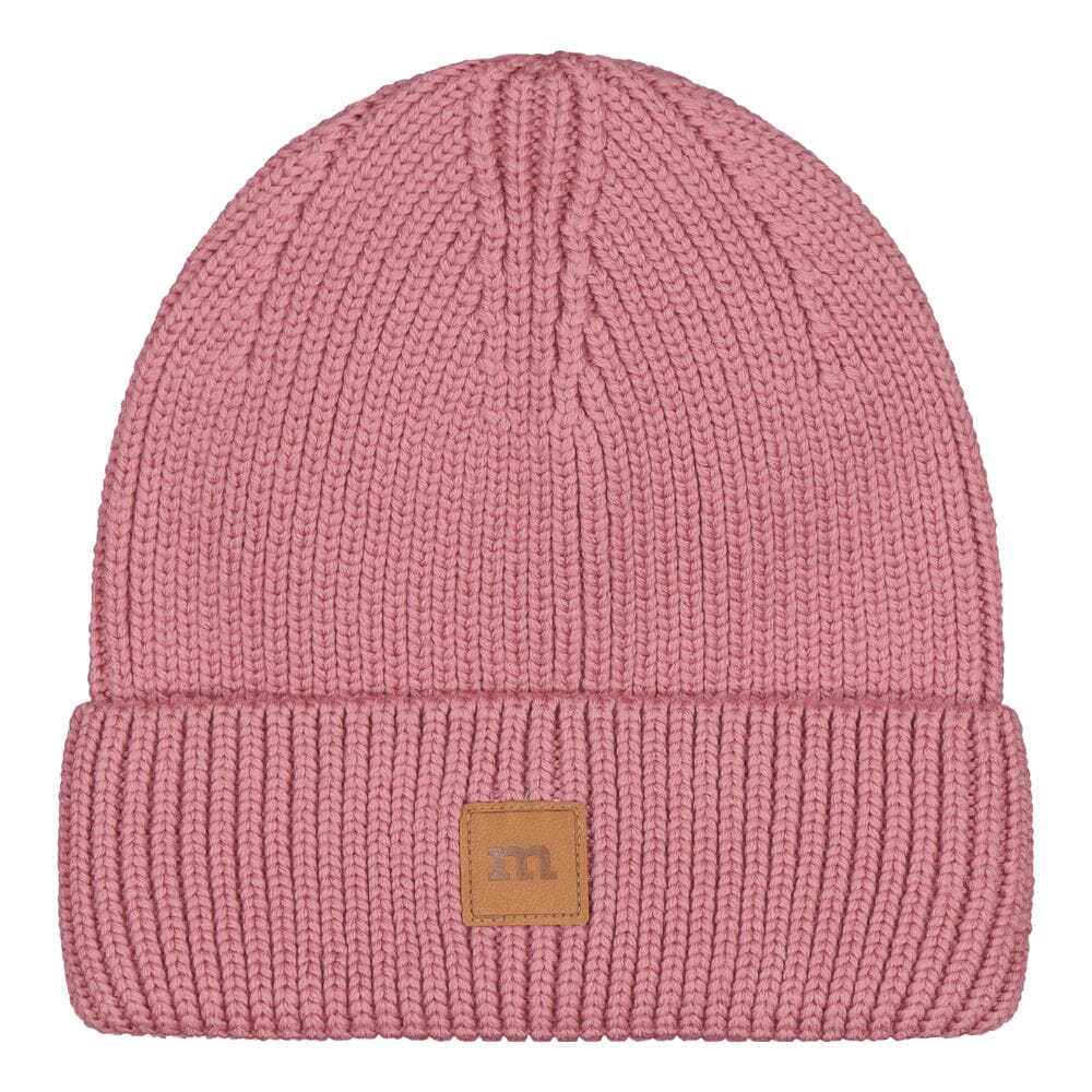 Merino Knitted Beanie | Rosy Pipo Happy Hearts