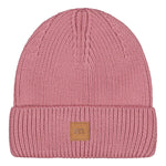 Merino Knitted Beanie | Rosy Pipo Happy Hearts