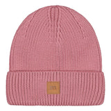 Merino Knitted Beanie | Rosy Pipo Happy Hearts