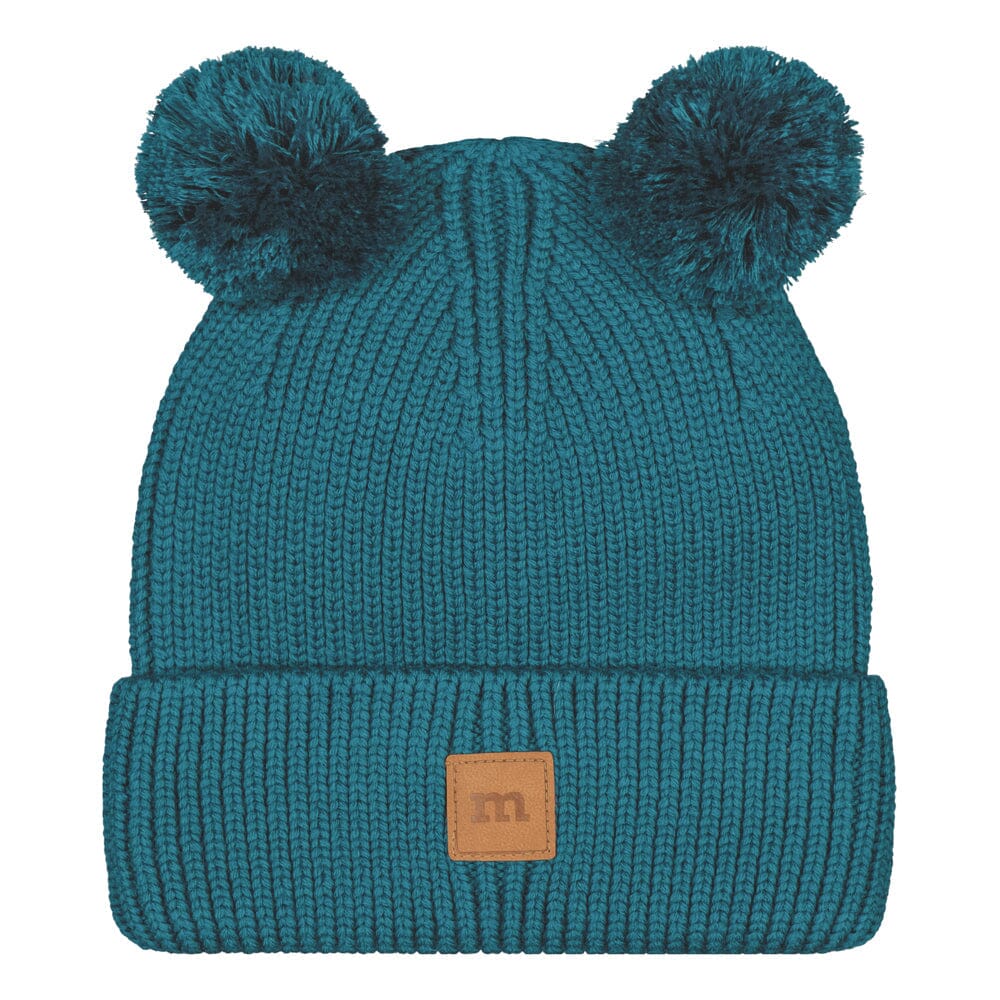 Merino Knitted Pom Pom Beanie | Mystery Pipo Happy Hearts