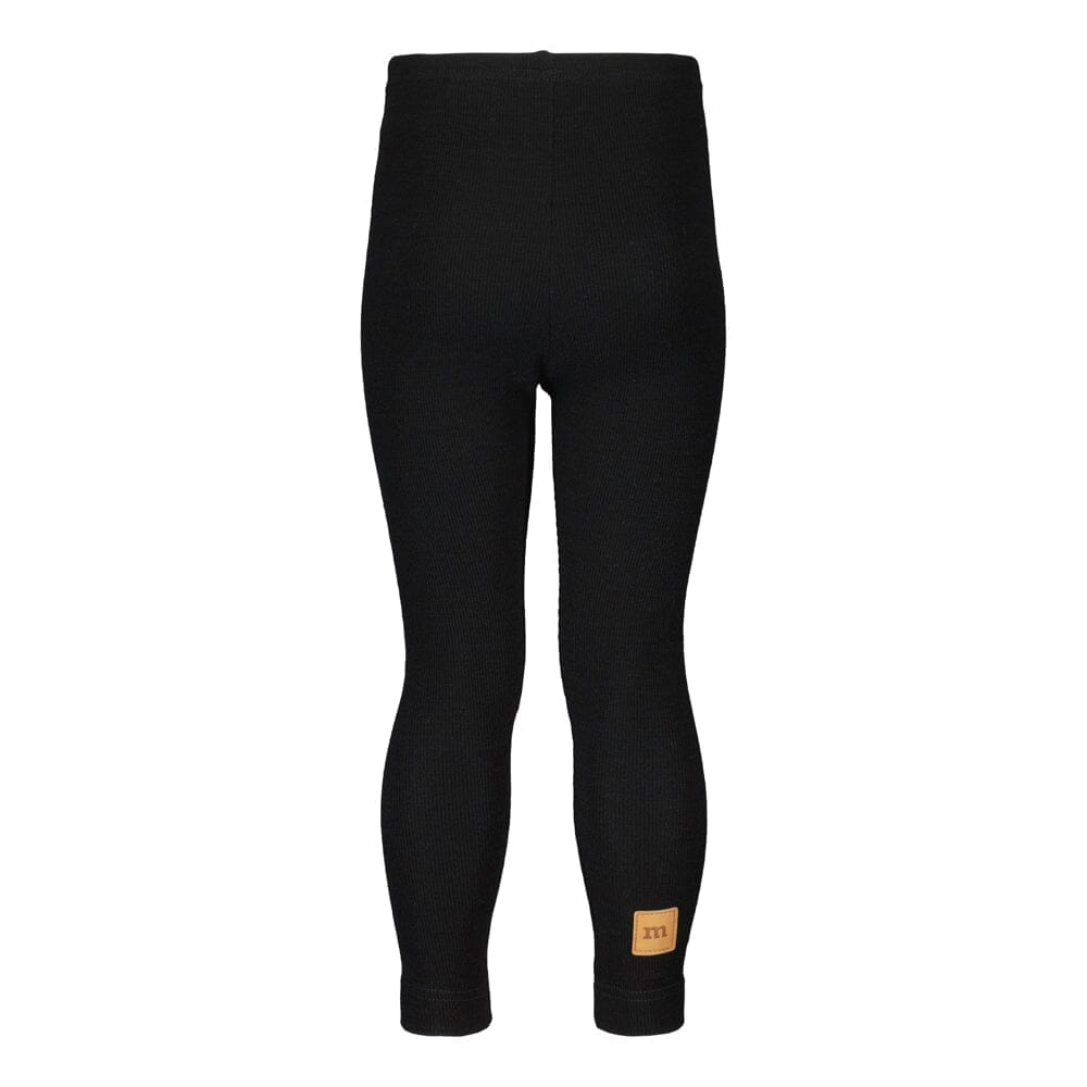 MERINO RIB LEGGINGS | BLACK Housut Little Things in Life