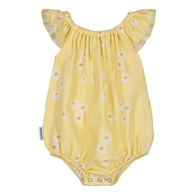 MINI SWEETNESS MUSLIN -ROMPER | MELLOW YELLOW Body Hello Sunshine!