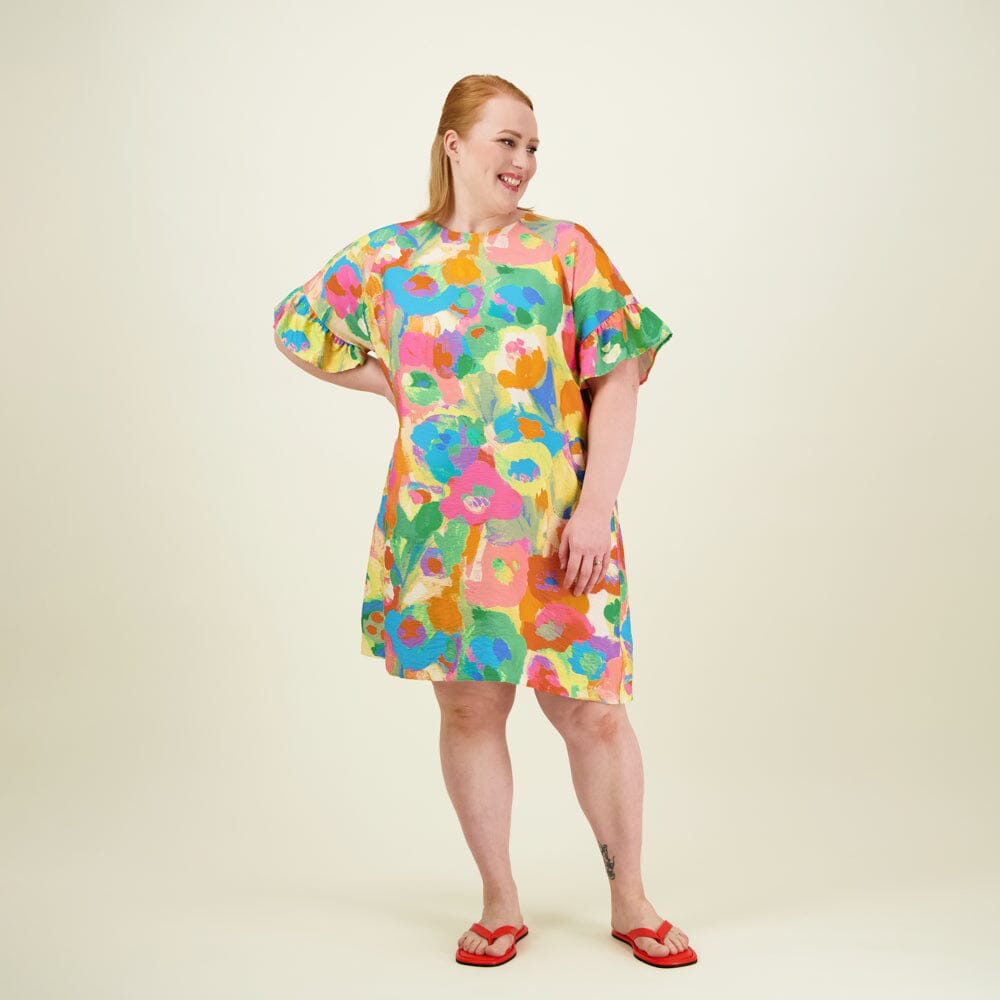 Miracles Frill Dress -Mekko | Spring Aikuisten mekko C'est La Vie!