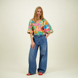 Miracles Volume Sleeve Blouse -Paita | Spring Aikuisten paita C'est La Vie!