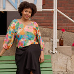 Miracles Volume Sleeve Blouse -Paita | Spring Aikuisten paita C'est La Vie!