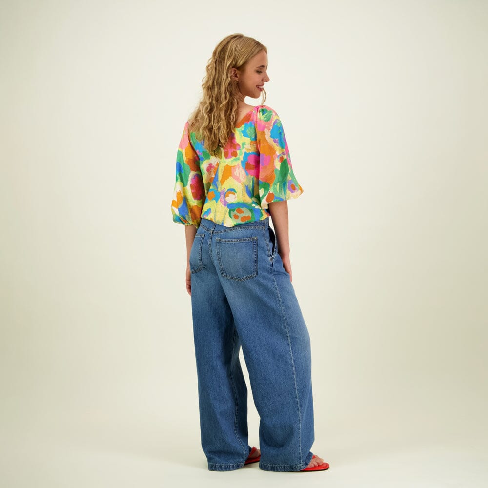 Miracles Volume Sleeve Blouse -Paita | Spring Aikuisten paita C'est La Vie!