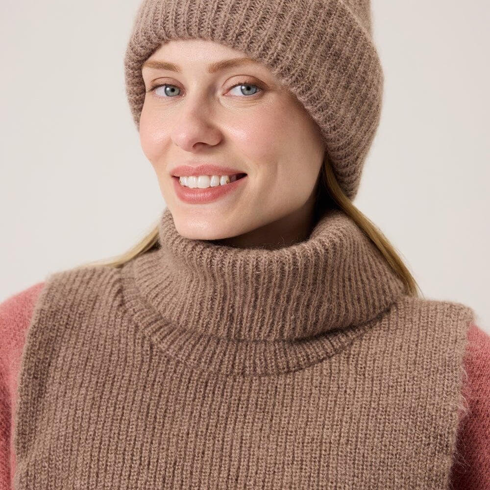 Mohair Beanie -Pipo | Licorice Aikuisten pipo Oh, Oui!