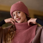 Mohair Beanie -Pipo | Paris Pink Aikuisten pipo Oh, Oui!