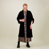 Mohair Long Cardigan -Neuletakki | Licorice Aikuisten neuletakki Can't Stop Dreaming