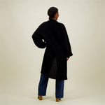 Mohair Long Cardigan -Neuletakki | Licorice Aikuisten neuletakki Can't Stop Dreaming