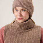 Mohair Neck Warmer -Villakauluri | Licorice Aikuisten huivi Oh, Oui!