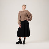 Mohair Sweater -Neuleupaita | Tokyo Taupe Aikuisten neulepaita Oh, Oui!