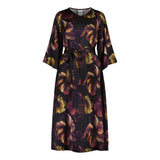 Moonkissed A-Line V-Neck Dress | Multicolour Aikuisten mekko Oh, Oui!