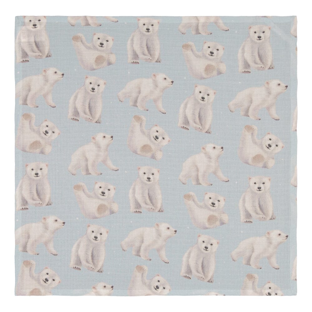 Muslin Cloth Double Pack | Icy Blue Harso Under the Same Moon Home