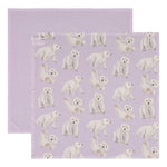 Muslin Cloth Double Pack | Icy Lilac Harso Under the Same Moon Home