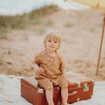 ON THE BEACH MUSLIN ROMPER | SANDY Jumpsuit Beach Party