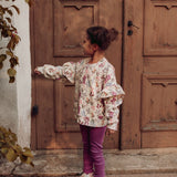 Perfect Day Frill Sweater -Collegepaita | Creamy Pitkähihainen paita Urban Story